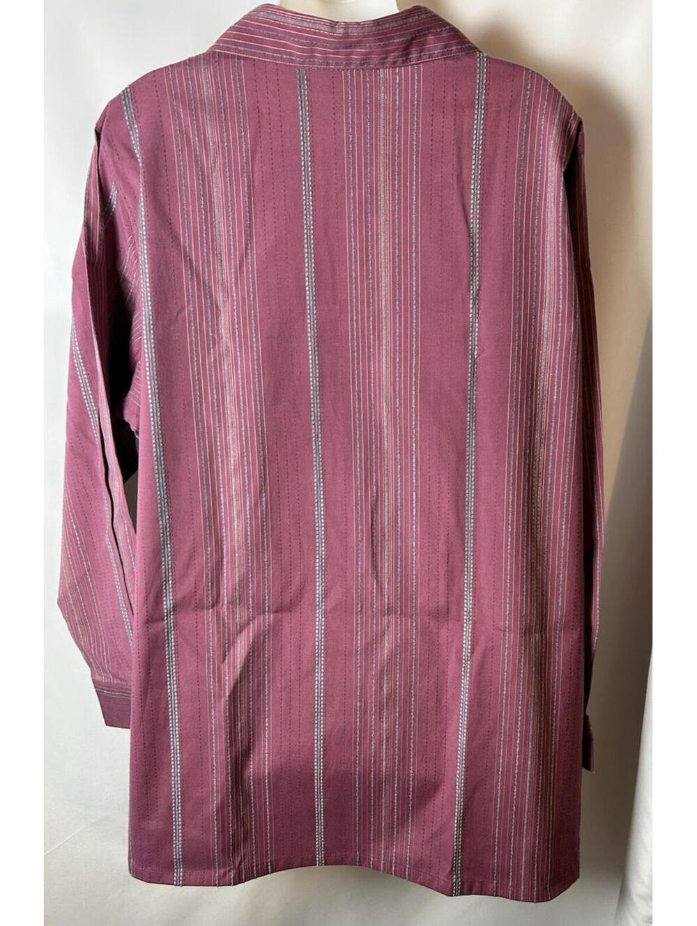 Denim & Co. Striped Long Sleeve Blouse   Size 1X   NWOT - Picture 6 of 7